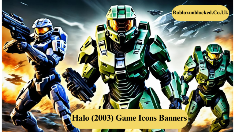 Halo (2003) Game Icons Banners