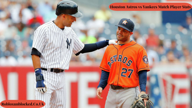 Houston Astros vs Yankees Match Player Stats